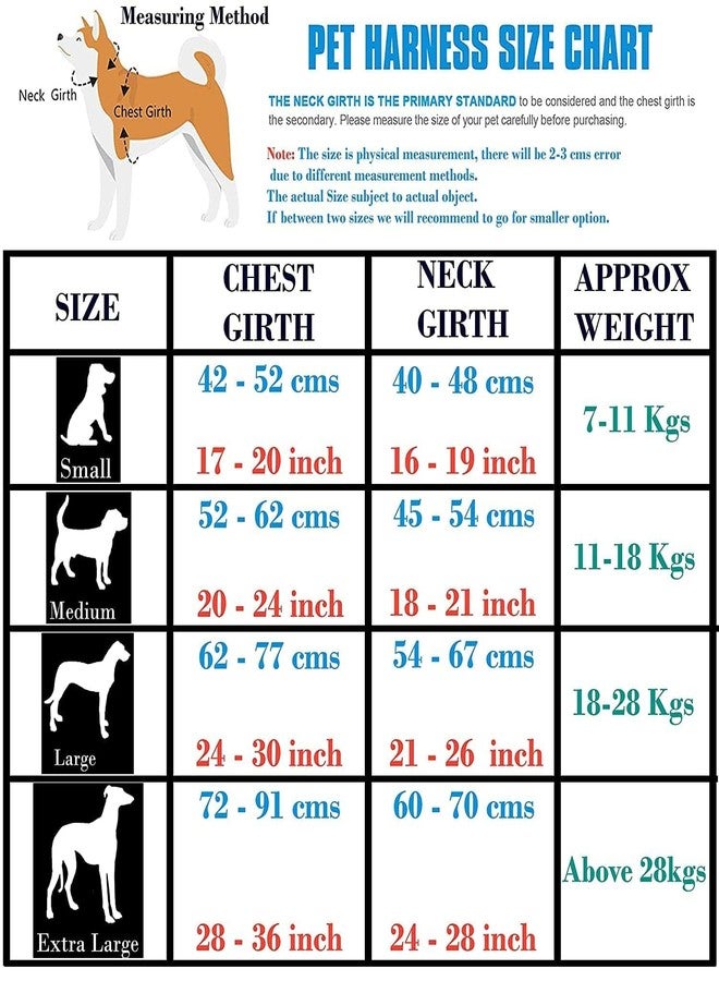 BohoBark Vest Harness for Dogs Large Size with Padded Black Rope Leash Comfortable &Breathable & Durable -Dog Harness for Large German Shepherd New Vest Harness for Dog (Pack 1)- - Image 5
